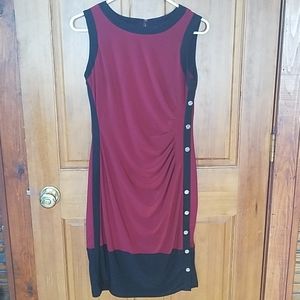 Ralph Lauren burgundy dress